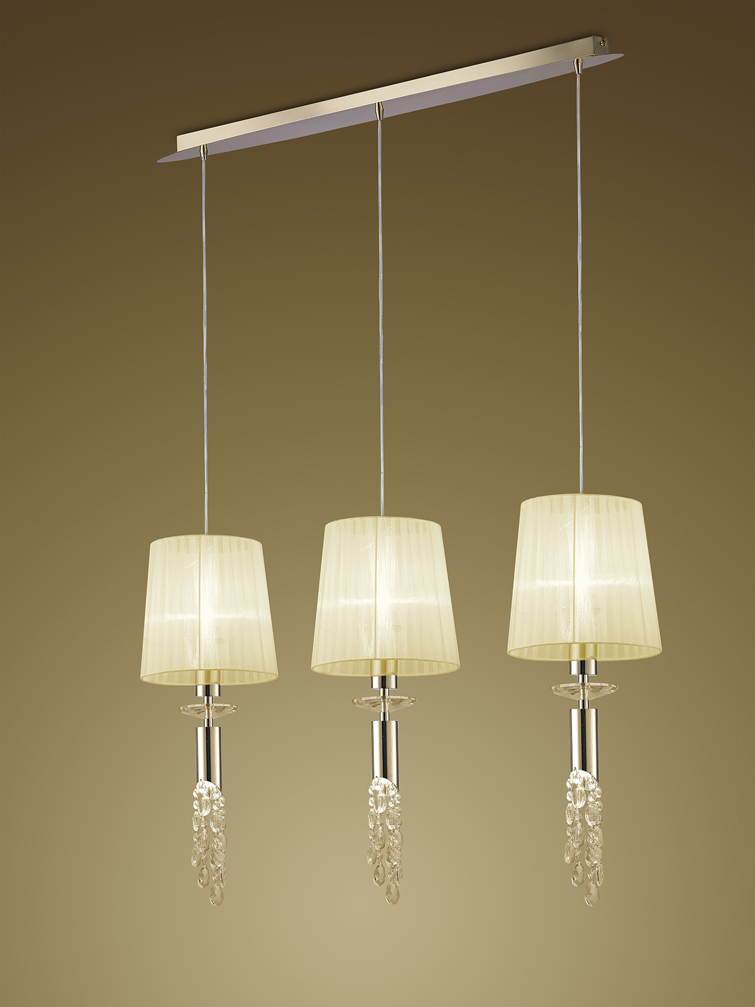 Tiffany French Gold-Cream Crystal Ceiling Lights Mantra Linear Crystal Fittings Tiffany French Gold-Cream Crystal Ceiling Lights Mantra Linear Crystal Fittings